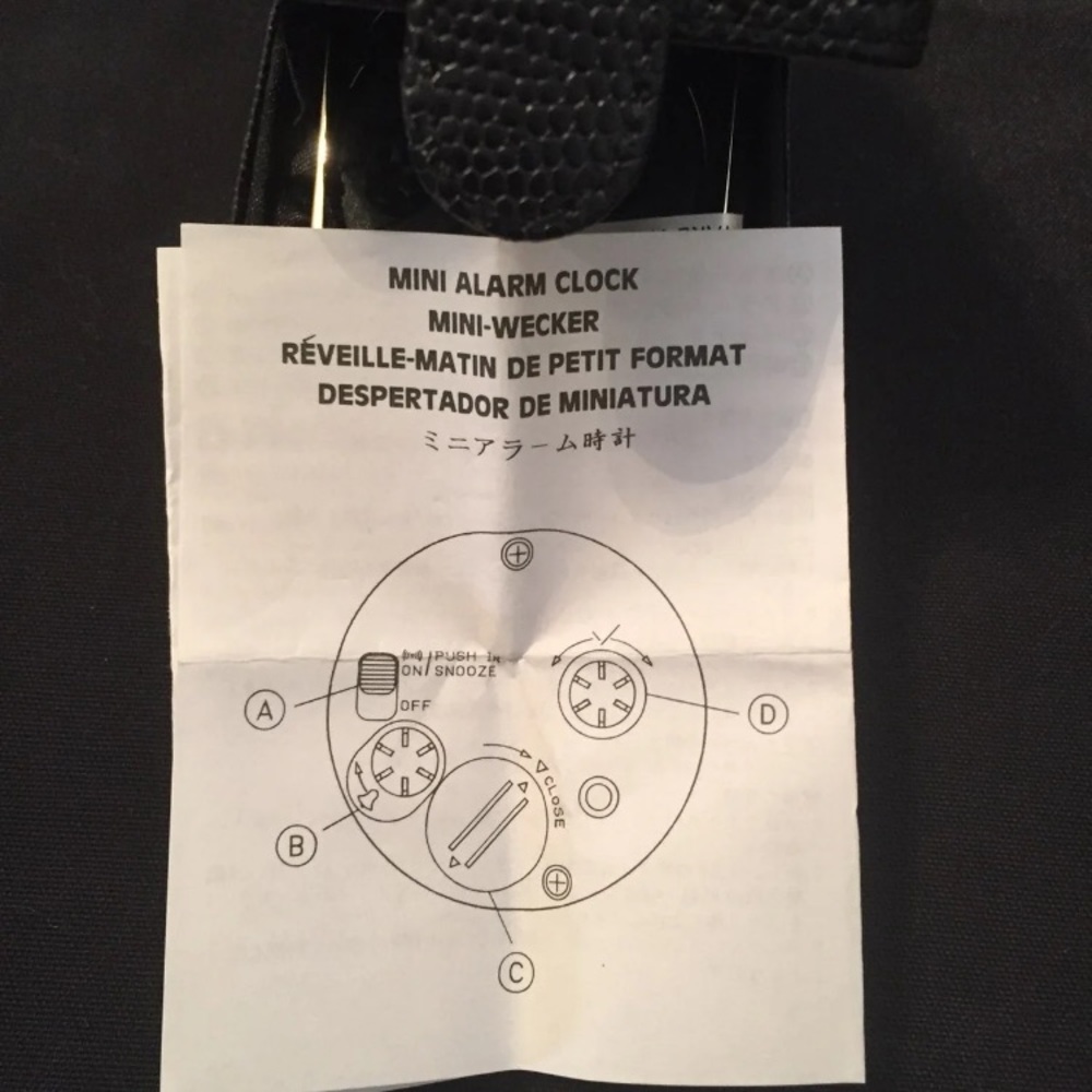 Diamond clock - Picture 4 of 5